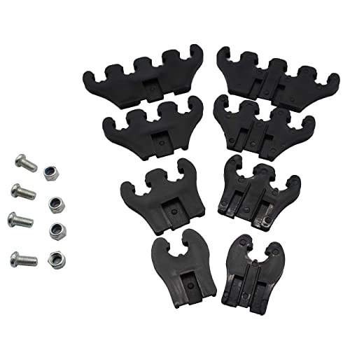 Gskmotor GSK-2287072 Chrome Linear Spark Plug Wire Separators Divider Loom thumb #2
