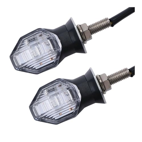 Clignotants moto défectueux remplacez les par ces 2 pièces ambre - 2