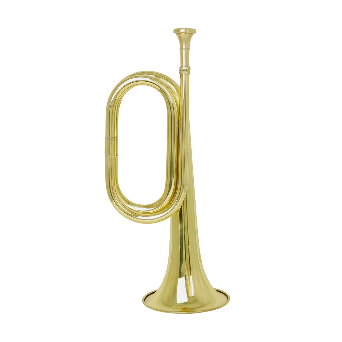 Trompeta de latón para la escuela, orquestas para niños, corneta con boquilla, instrumentos musicales para principiantes, grandes zancadas, instrumento de viento