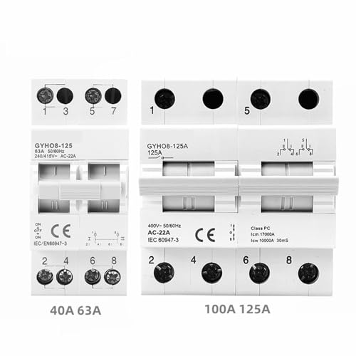 MTS double puissance 2P 100A interrupteur de transfert manuel - 2