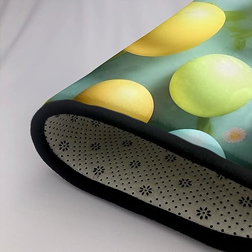Tapis super doux imprimé Pâques pour décoration de la maison