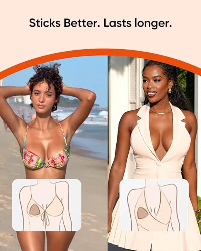 Image of Triangle Nipple Covers For Women Invisible Reusable Sticky Bra