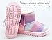 Tounsol Girls Snow Boots Fashion Sequin Warm Non-Slip Comfortable Winter Boots colorful Size 1