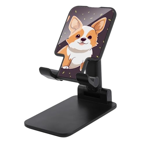 Support de téléphone pour bureau pliable et réglable Corgi