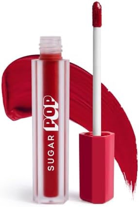 SUGAR POP Matte Lipstick | Smudge-Proof | Vitamin E | Long Lasting 8 Hrs | Lip Colour For Women | 1.6 ml - 11 Ruby