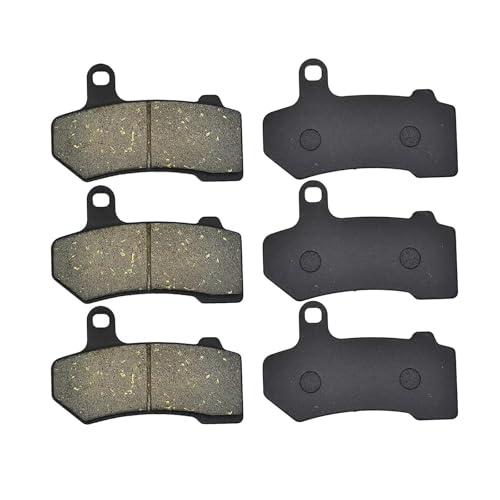 Plaquettes de frein moto sans sifflement pour Street Glide FLHX avant arrière