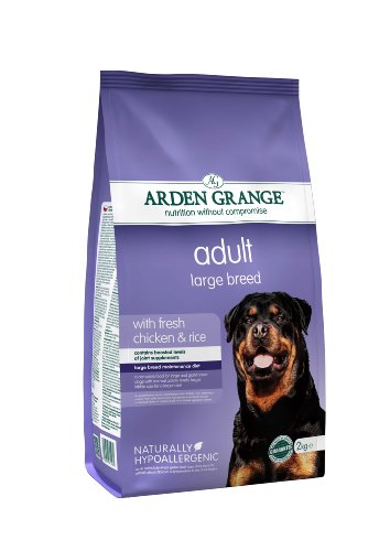 Arden Grange Erwachsene große Rassen Hähnchen Hundefutter - 2 kg