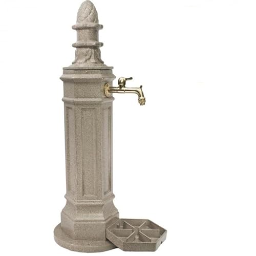 MetallWeb® Gartenbrunnen, Standbrunnen Roma, in unterschiedlichen Farben (Granit-Effekt)