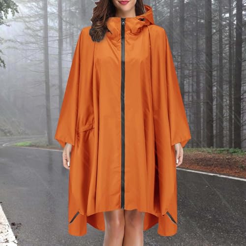 Poncho de lluvia plegable y elegante para protegerte del agua al andar 3