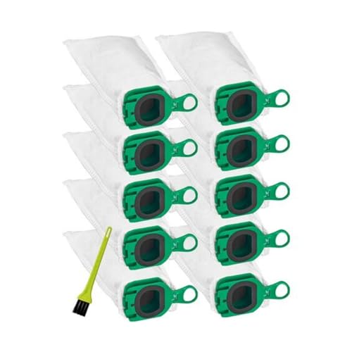 Sacs poubelle pour Vorwerk Kobold VB100 FP100 sans fil, lot de 10 accessoires aspirateur balai