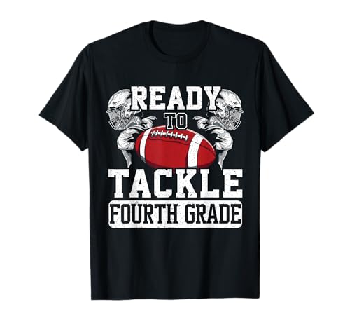 Ready To Tackle Fourth Grad First Day Of School T-Shirt