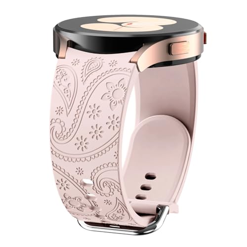 [�����ȓX] �ɓK��Samsung Galaxy Watch 7/6/5/4 �p�V���R���X�g���b�v ���ԂȂ��u���X���b�g Galaxy Watch 6 Classic 43/47mm �t���J�o�[ �������X�g���b�v�o���h(Cashew Powder)