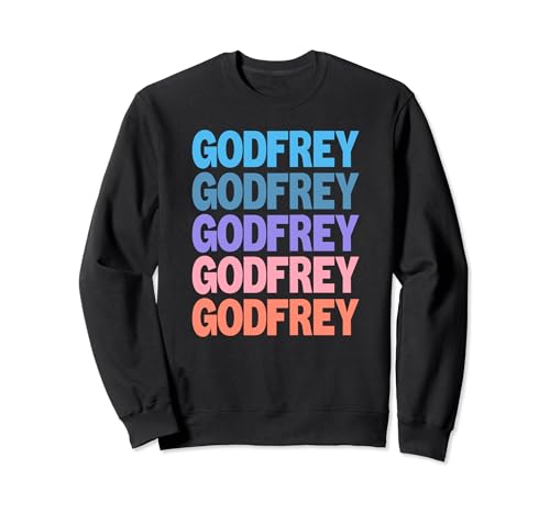 Funny Modern Repeated Text Design First Name Godfrey Felpa