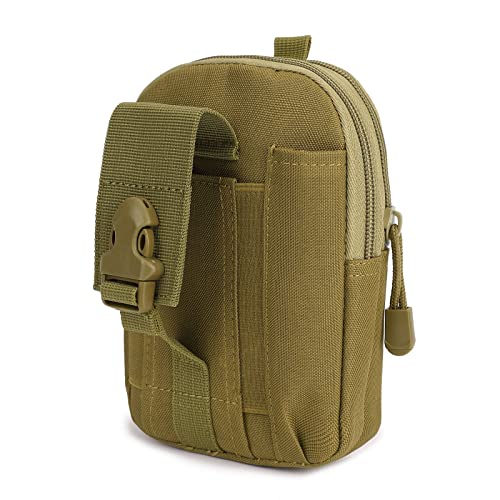 Long Keeper Hiking Waist Bag, Small Molle Pouch Tactical Utility Belt Pouch, Outdoor Waist Pack