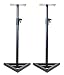 Pair of Ignite Pro Heavy Duty Near-Field Studio Monitor Speaker Stands Adjustable Height