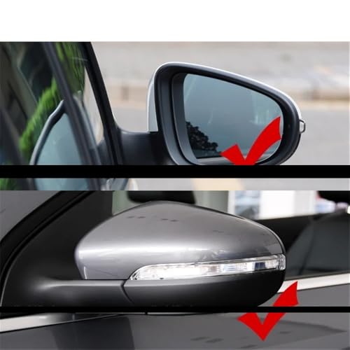 Espejo retrovisor sin vaho para Golf 6 MK6 cristal térmico izquierdo derecho 3