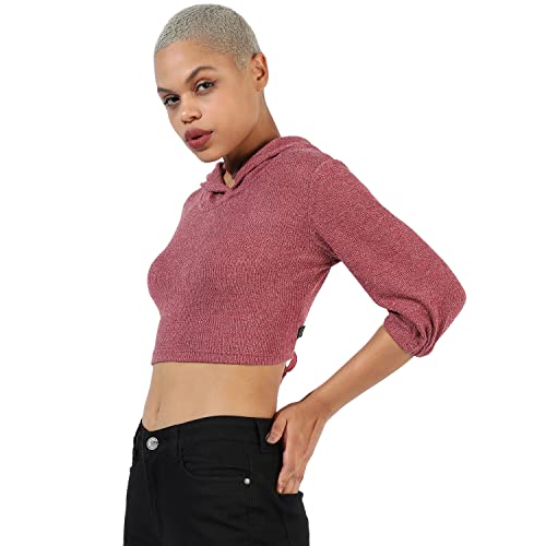 Image of Campus Sutra Women's Cotton Regular Fit Tops