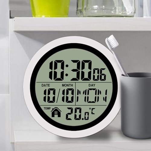 Reloj de baño impermeable que soluciona los retrasos por las mañanas 4