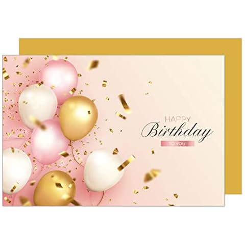 Tarjeta de felicitación de cumpleaños premium Edition Seidel Billet Happy Birthday Cover