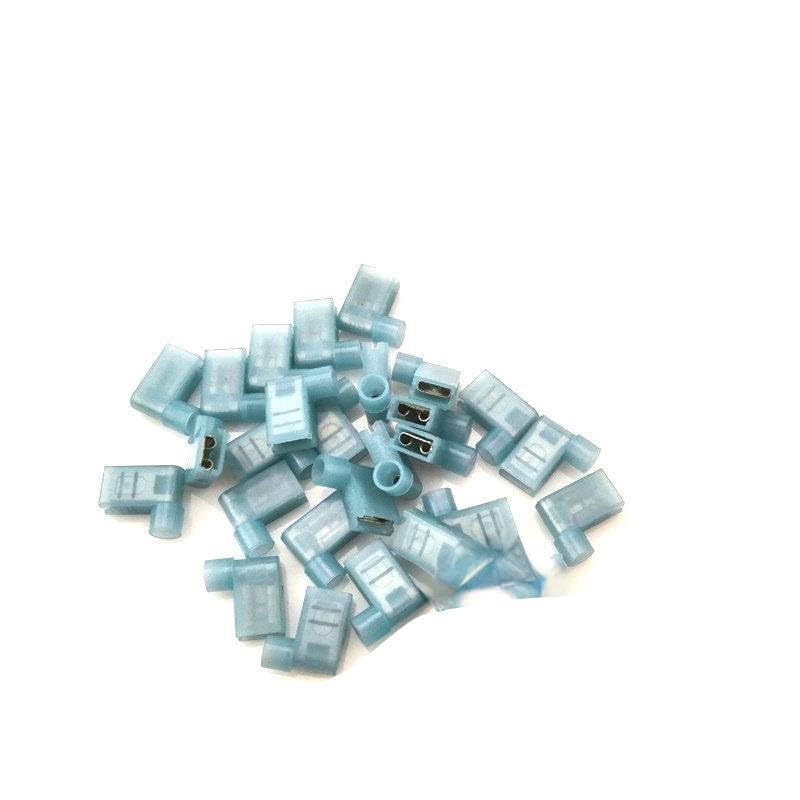 500PCS/Set Crimp Terminal Flag A.W.G16-14 Insulated Connector FLDNY2-187