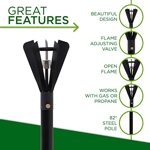 Big Kahuna Gas Torch, Landscape Torch, Lp Torch, Propane Torch, Natural Gas Torch, Gas Torch (Fin Style ). #TOP1