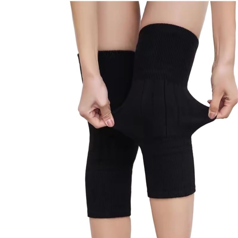 Cashmere Knee Pads Outdoor Warmth Thickening Suitable for Both Men Women in Winter