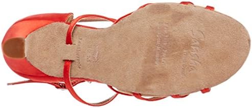 Sansha Women's Ballroom Dance Ladies Shoes BR31007S ROSA Sandal, Red, 9.5 | Image 3