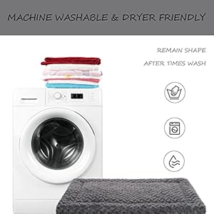   Washable-Dog-Bed-Mat-Reversible-Dog-Crate-Pad-Soft-Fluffy-Pet-Kennel-Beds-Dog-Sleeping-Mattress-for-Large-Jumbo-Medium-Small-Dogs-35-x-22-Inch-Gray