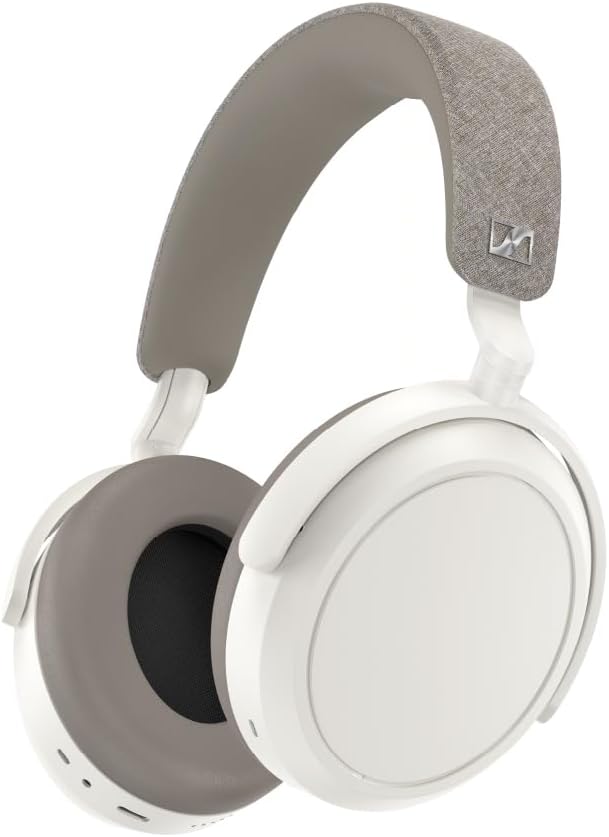 Sennheiser Momentum 4 Wireless Headphones – Bluetooth Headset for Crystal-Clear Calls with Adaptive Noise Cancellation, 60h Battery Life, Customizable Sound – White) Sennheiser Momentum 4 Wireless Headphones – Bluetooth Headset for Crystal-Clear Calls with Adaptive Noise Cancellation, 60h Battery Life, Customizable Sound – White)