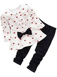 BOMDEALS Adorable Cute Toddler Baby Girl Clothing 2pcs Outfits