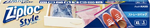 ジップロック スタイル ストレージバッグ XL 5枚