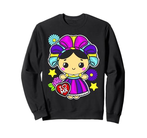 Muneca Mexican Doll Lele Embroidery Style Maria Otomi Girl �g���[�i�[
