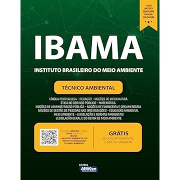 Capa do livro IBAMA - Técnico Ambiental – Instituto Brasileiro do Meio Ambiente