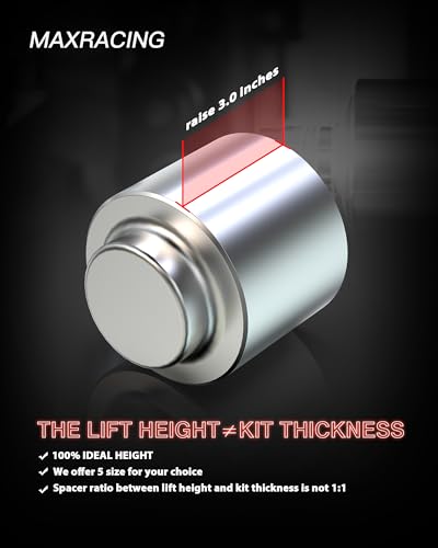 Maxracing MLK53 3 Inch Rear Leveling Kit & Rear Lift Spacers Compatible thumb #4