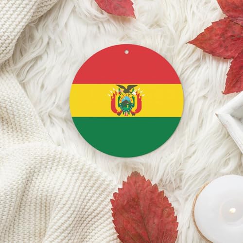 Hojas aromáticas para auto con bandera de Bolivia miniatura 6