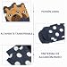 Imagen de NyxSeat 5 pares de calcetines de algodón con lunares para perros