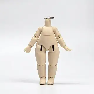 Yunhgft 1/12スケール BJDドールボディ 可動 人形本体 OB11 GSC互換 ドールカスタム用 bjd body bjd doll, 灯籠体8.5cm普白肌