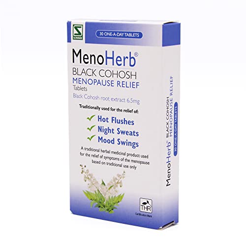 Schwabe Pharma - MenoHerb - Menopause Relief - Black Cohosh Root Extract 6.5mg - Traditionally Used for Hot Flushes, Night Sweats and Mood Swings - 30 Tablets - Image 8
