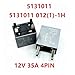 2PCS 5PCS 5131011 012(1)-1H 12V 35A 4-pin Automotive Ignition Start Relay(5PCS)