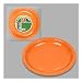 Générique 10 Assiettes Rondes Carton Bio Ø20CM Orange