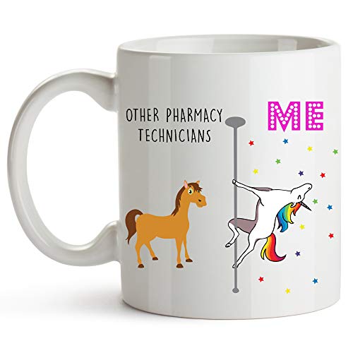 Younique Designs Unicorn Mug 11 Ounce Pharmacy Technician Gifts Pharmacy Tech Gifts