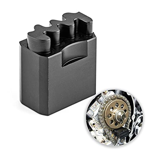 Mofun Outil de verrouillage de pignon de came compatible avec les modèles Harley 2006 Dyna et tous les modèles à double came 2007 à aujourd'hui