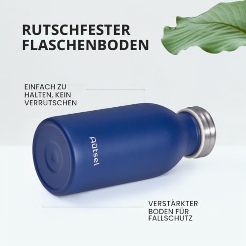 Trinkflasche Thermo Edelstahl 350ml, für heiße und kalte Getränke – Ansicht 4