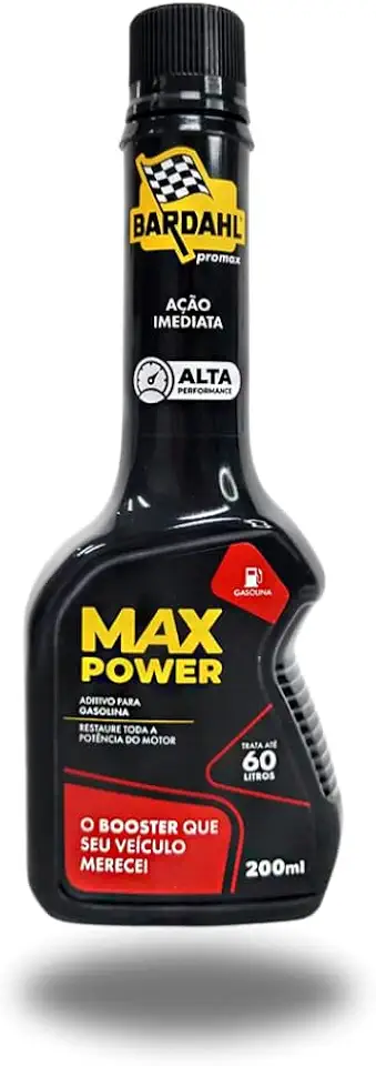 Aditivo Combustível Max Power 200ml Bardahl ADITIVO MAX POWER