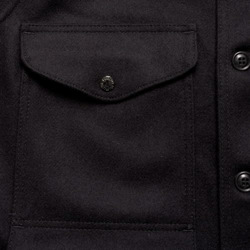 Filson Mens Mackinaw Wool Jacket Dark Navy4