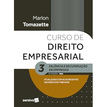 Capa do livro Curso de Direito Empresarial - Vol. 3 - 12ª edição 2024: Volume 3