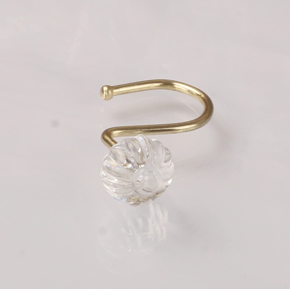 Gold Shower Curtain Rings Easy Glide Shower Curtain Hooks for Hotel Set of 12