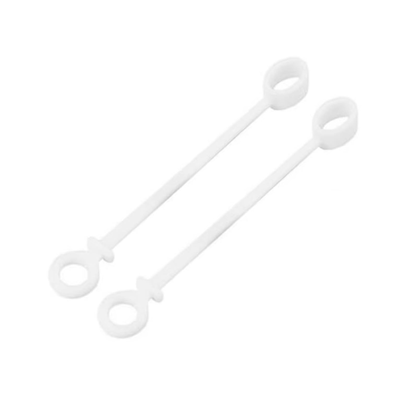 Qsvbeeqj 2PCS Charging Adapter Keeper Holder for Pad Pencil Tablets Pen Cap Connector Anti Loss Silicone Cord 9.5cm Micro USB and USB C Charging Adapters