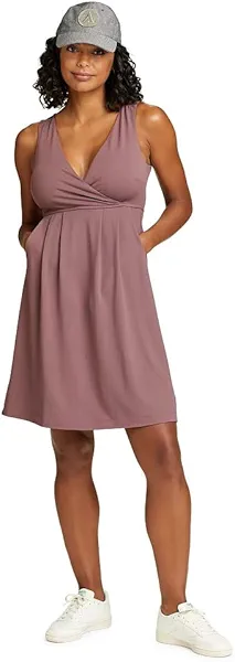 Eddie Bauer Women's Aster Crossover Dress - Solid