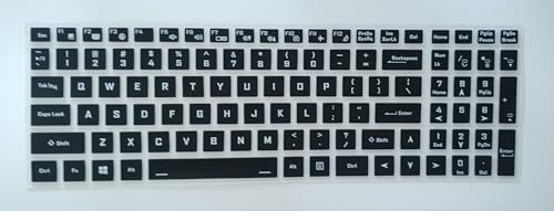 Image of Saco Keyboard Cover for Acer ALG AL15G-53 (2025) 15.6 Inch Gaming Laptop - Anti-Dust, Spill-Proof, Washable and Prevents Key Fading